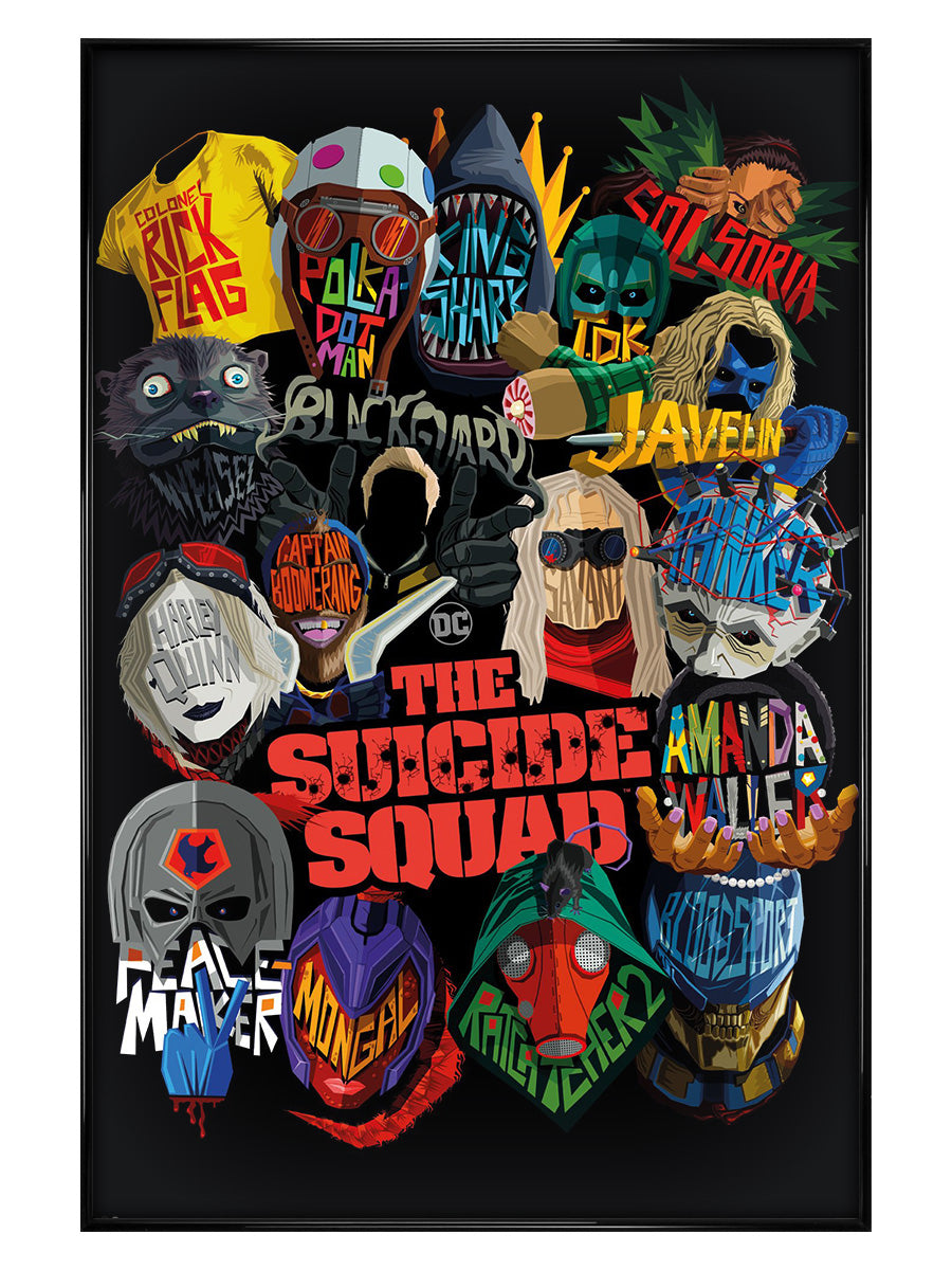 The Suicide Squad Icons Maxi Poster