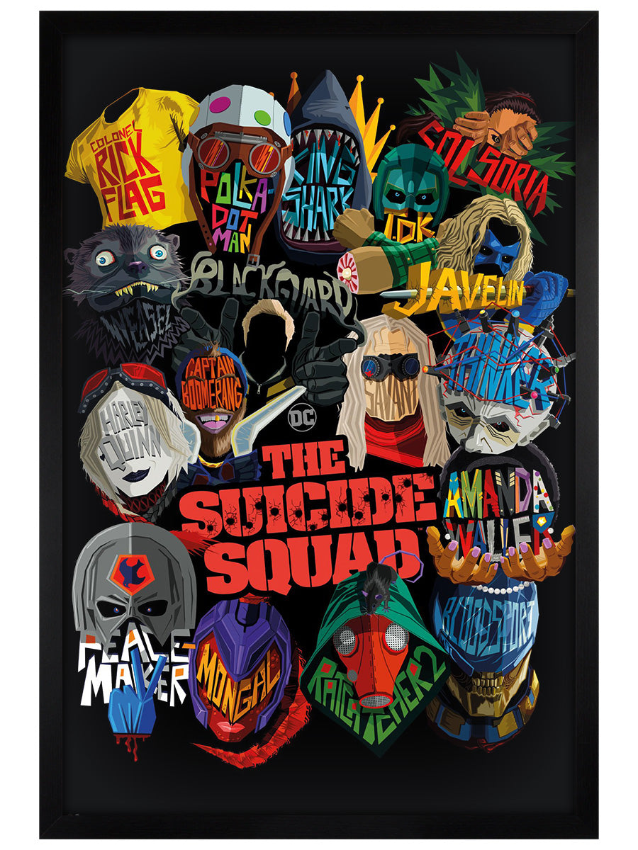 The Suicide Squad Icons Maxi Poster