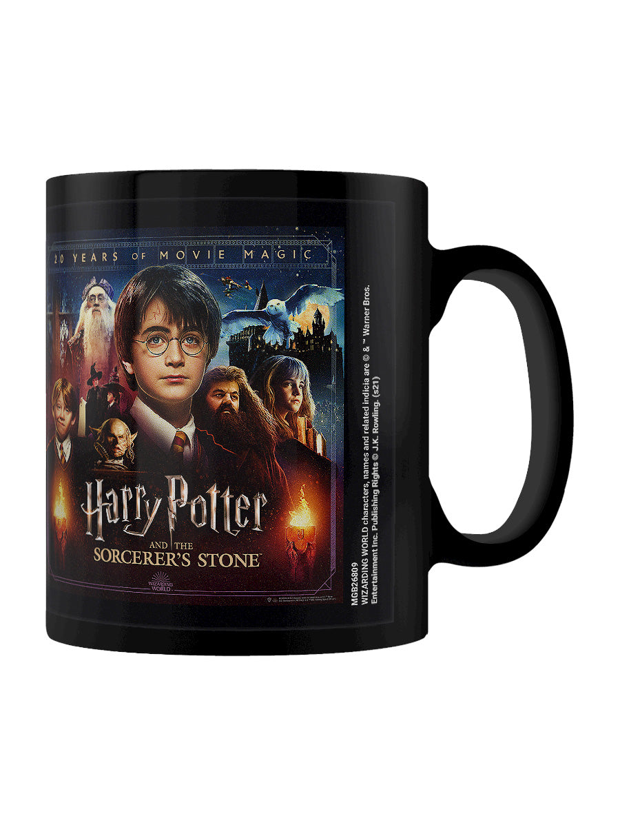 Harry Potter (20 Years Of Movie Magic) Black Coffee Mug