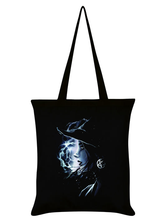 Mystic Witch Black Tote Bag