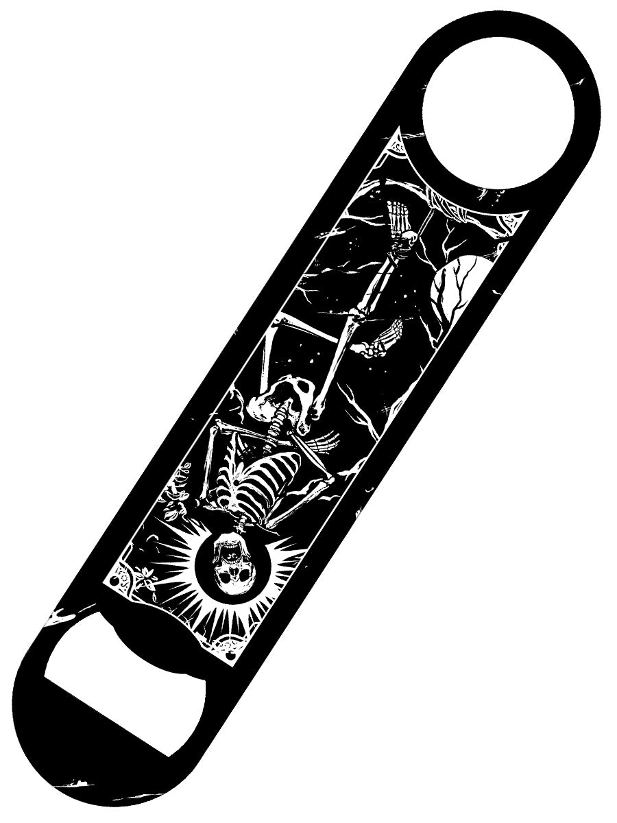 Deadly Tarot The Hanged Man Bar Blade Bottle Opener