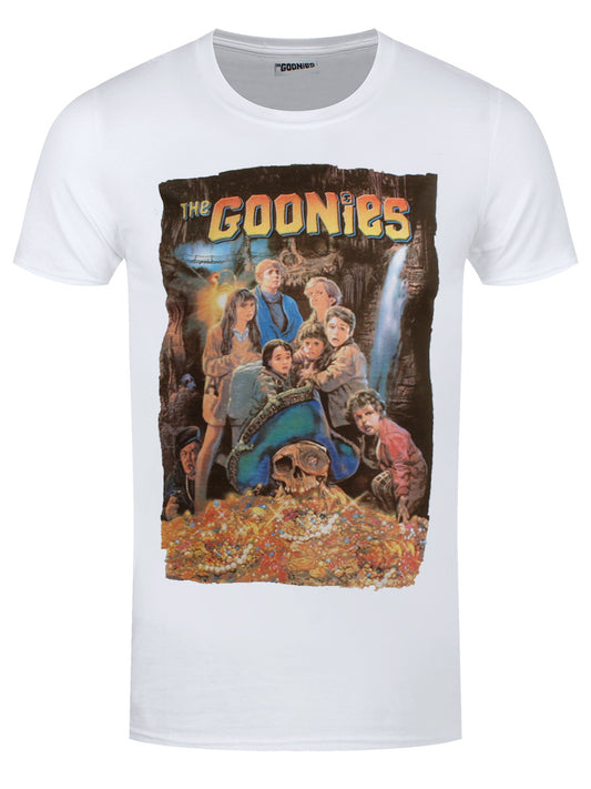 The Goonies Poster Men's White T-Shirt