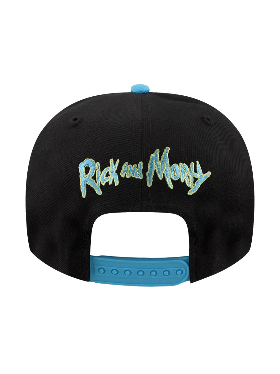 Rick And Morty Portal Black Snapback Cap