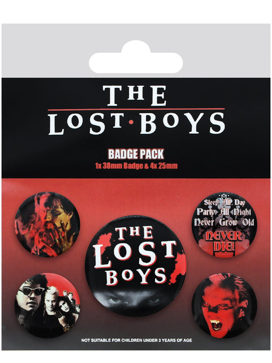 The Lost Boys (Blood and Shadow) Badge Pack