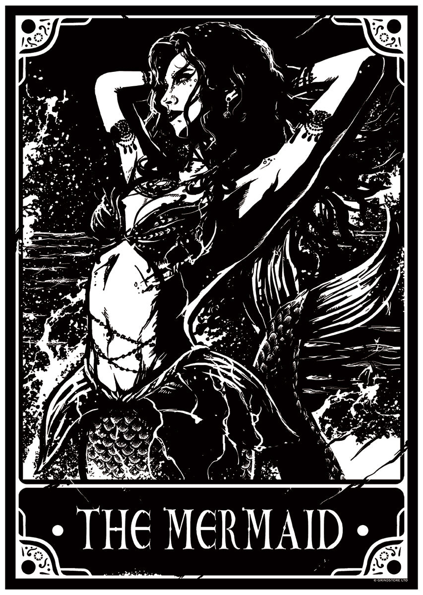 Deadly Tarot The Mermaid Mini Poster