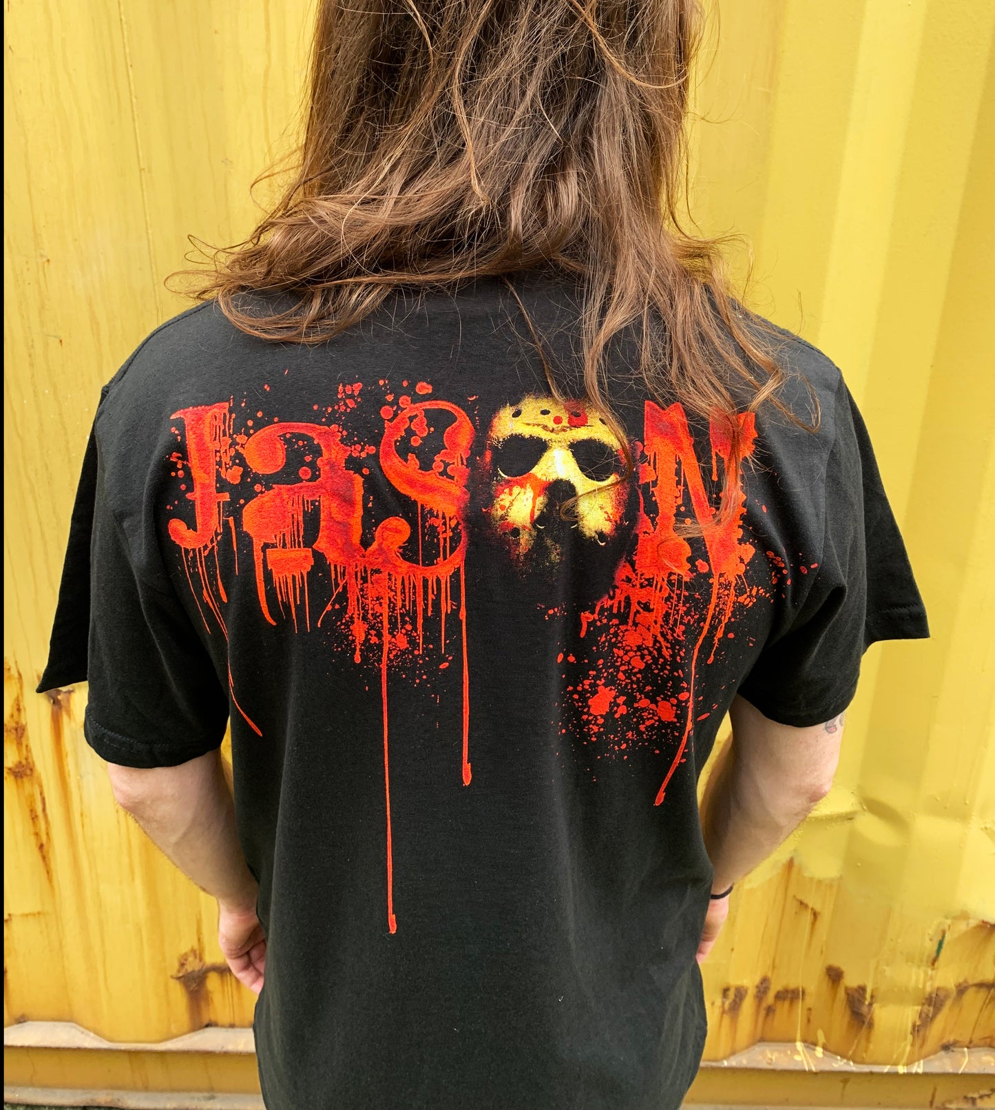 Spiral Friday 13th Jason Lives Men's Black T-Shirt