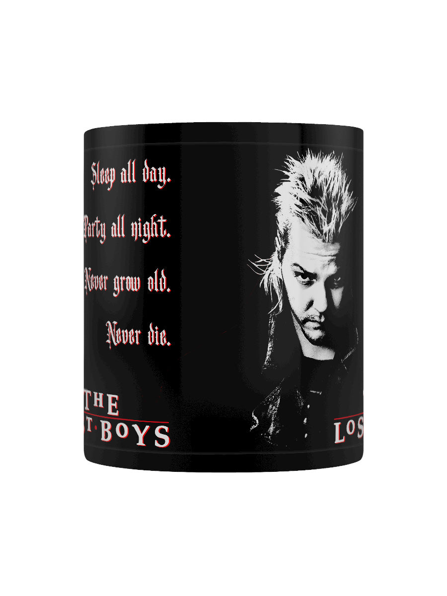 The Lost Boys David Quote Black Coffee Mug