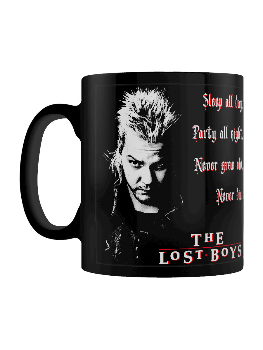 The Lost Boys David Quote Black Coffee Mug