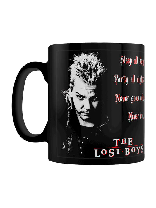 The Lost Boys David Quote Black Coffee Mug