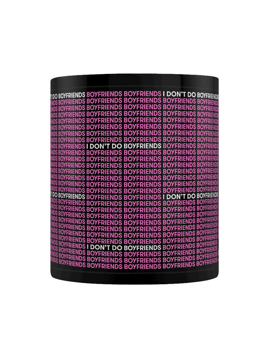 Sex Education I Don't Do Boyfriends Black Coffee Mug