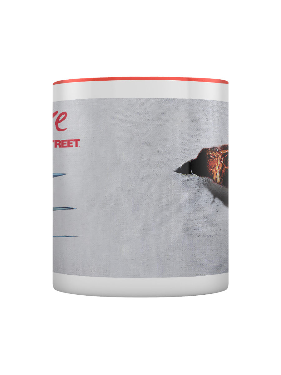 A Nightmare on Elm Street Ripped Red Coloured Inner Mug