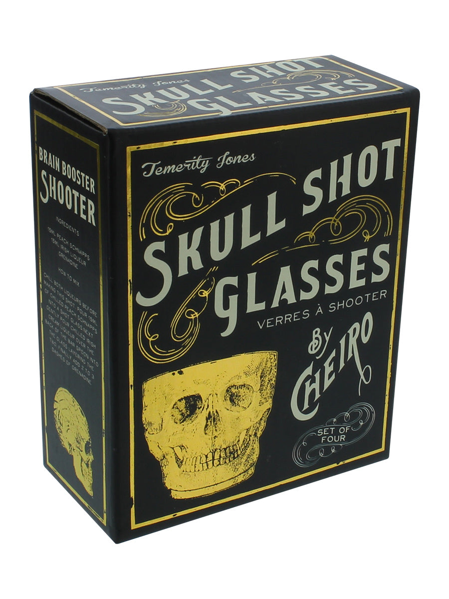 Skull Shot Glasses - Set of 4