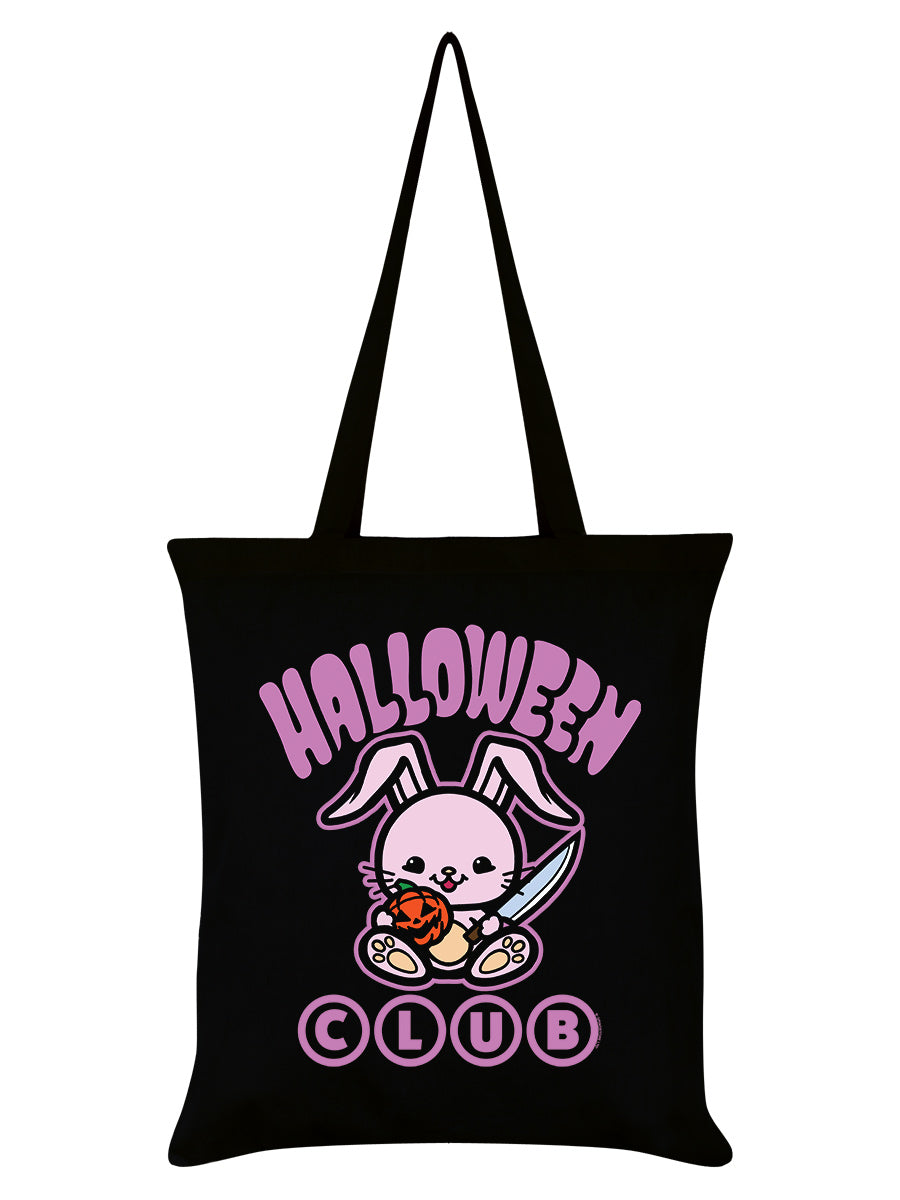 Halloween Club Black Tote Bag