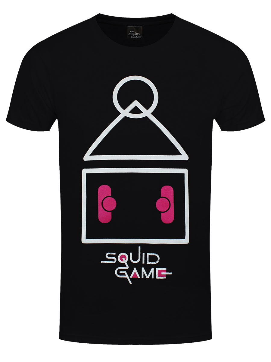 Squid Game Symbol Men's Black T-Shirt