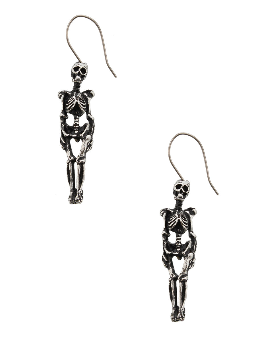 Alchemy Earrings - Skeleton