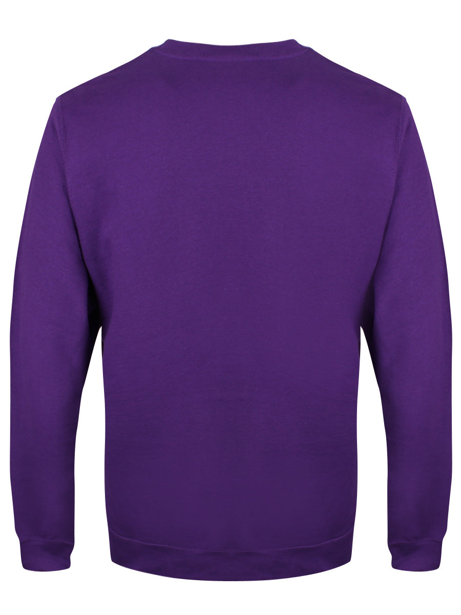 Jinglebell Rock Men's Purple Christmas Jumper