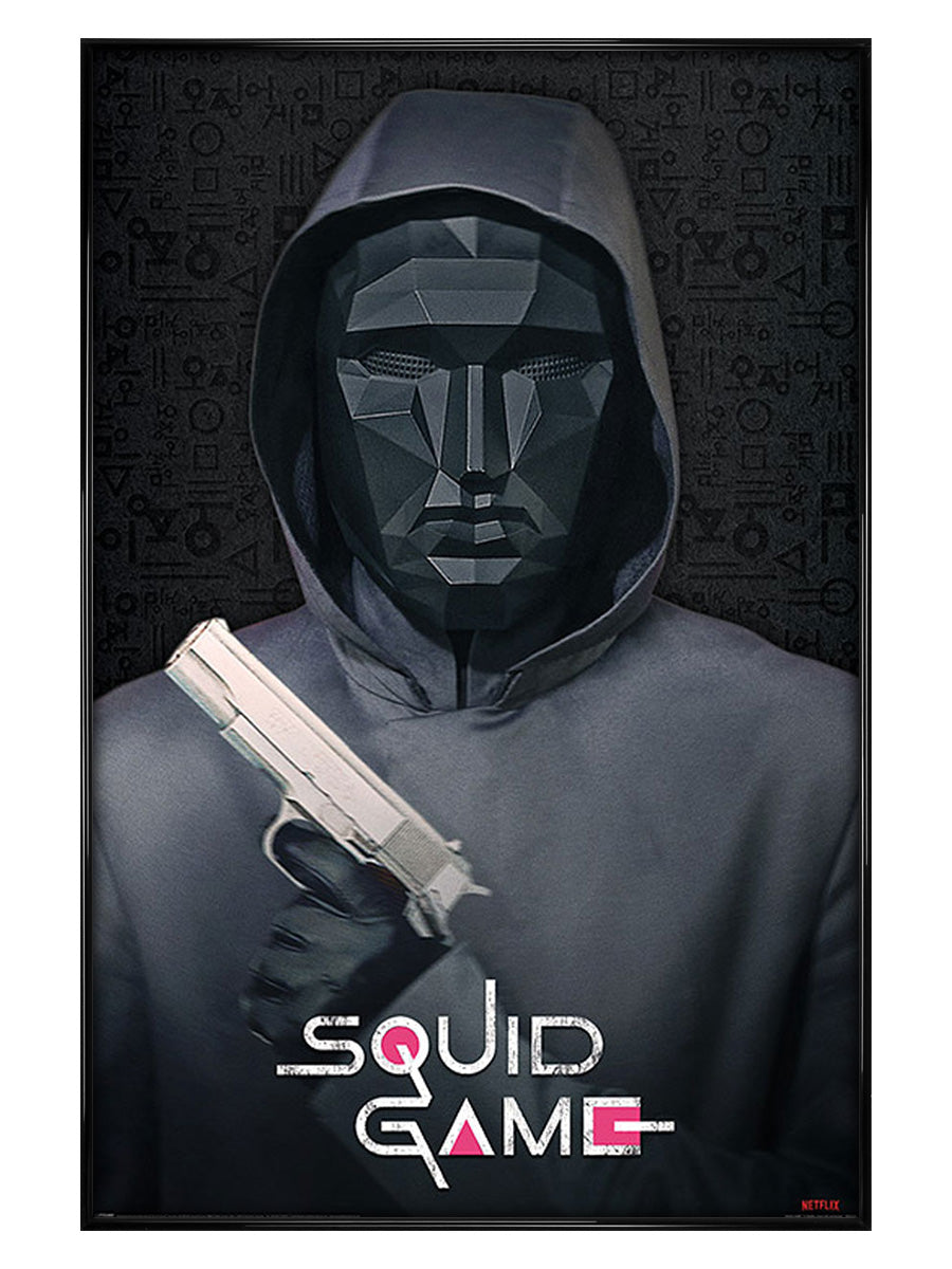 Squid Game Mask Man Maxi Poster