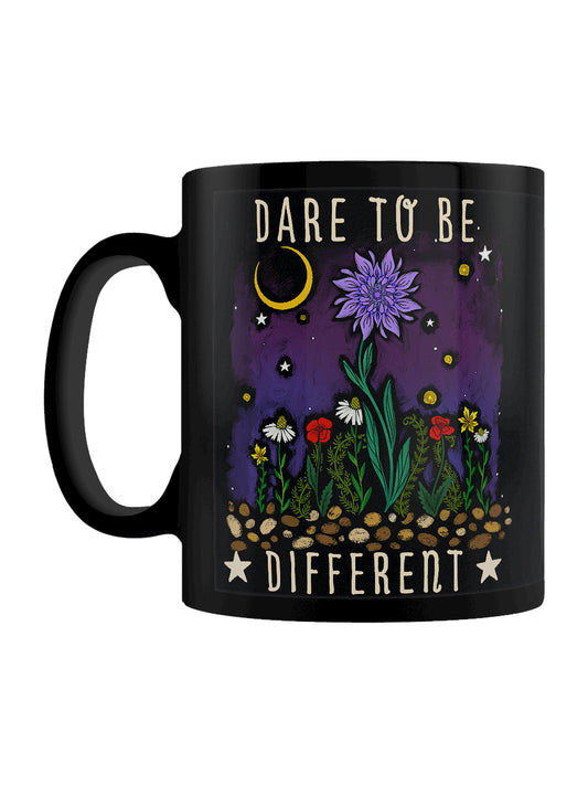 Force of Nature Dare To Be Different Black Mug