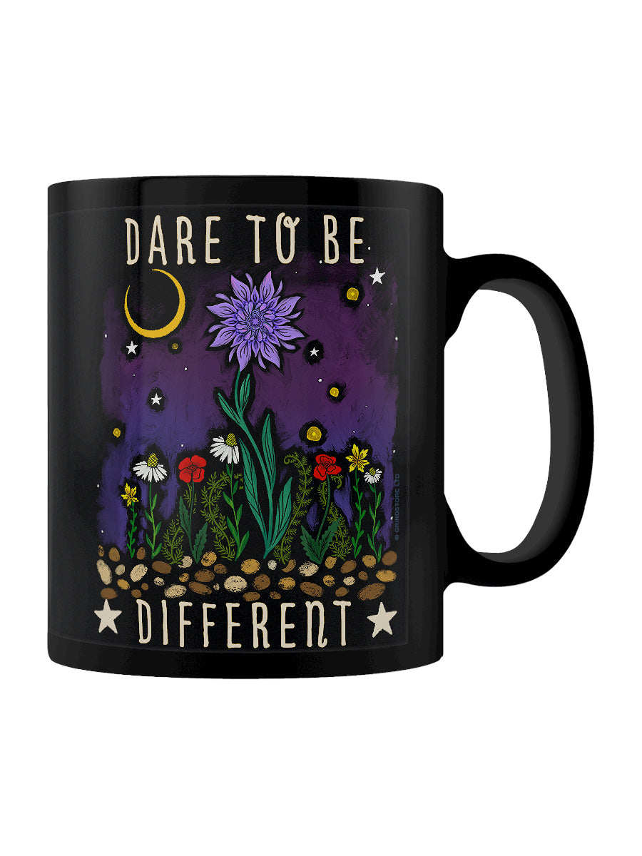 Force of Nature Dare To Be Different Black Mug