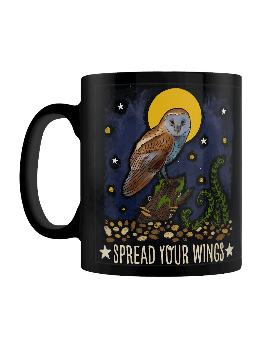 Majestic Flight Spread Your Wings Black Mug