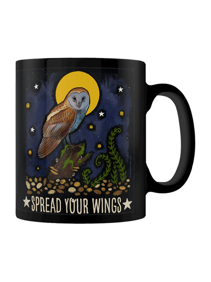 Majestic Flight Spread Your Wings Black Mug