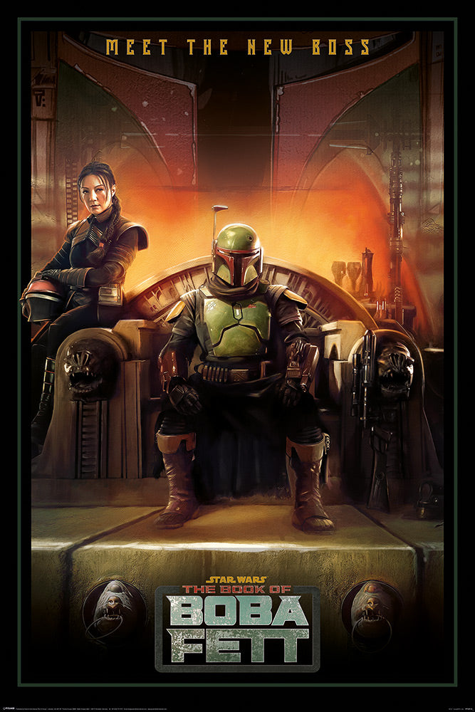 Star Wars The Book of Boba Fett Meet The New Boss Maxi Poster