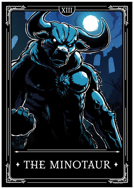 Deadly Tarot Legends The Minotaur Mini Poster