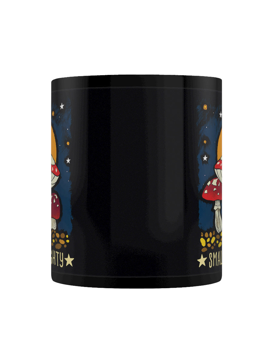 Inner Strength Small But Mighty Black Mug