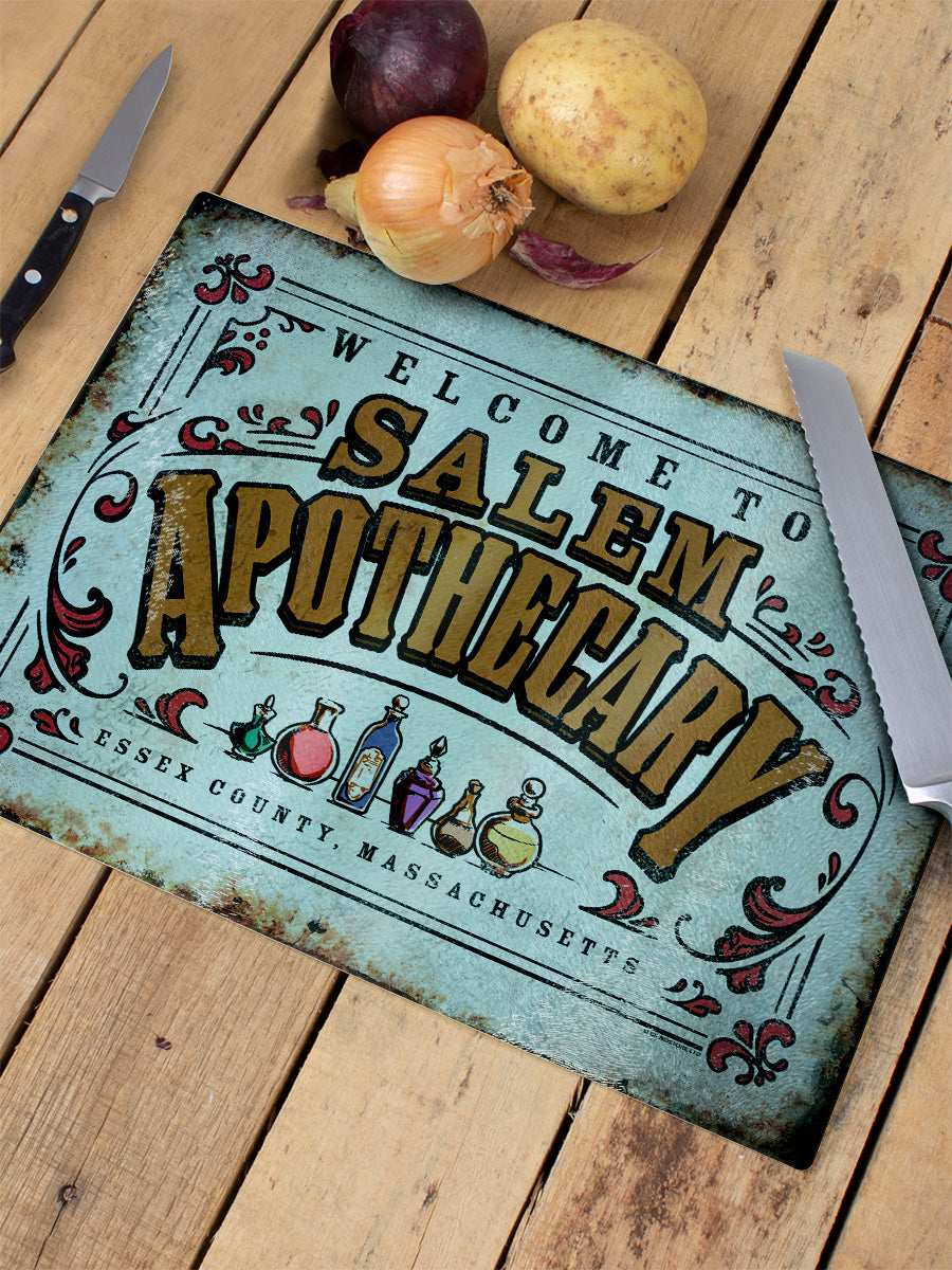 Welcome To Salem Apothecary Rectangular Chopping Board