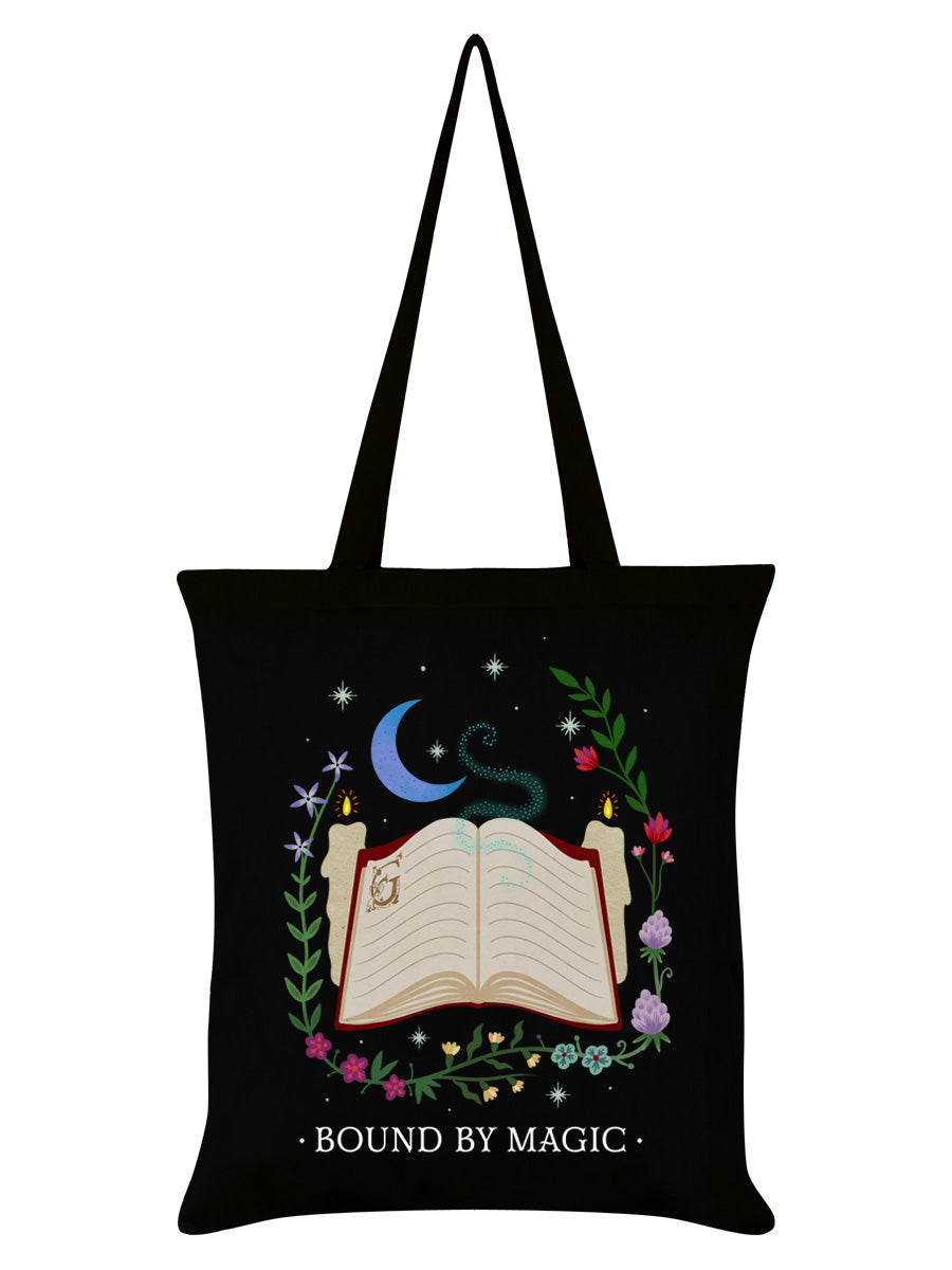 Bound By Magic Black Tote Bag