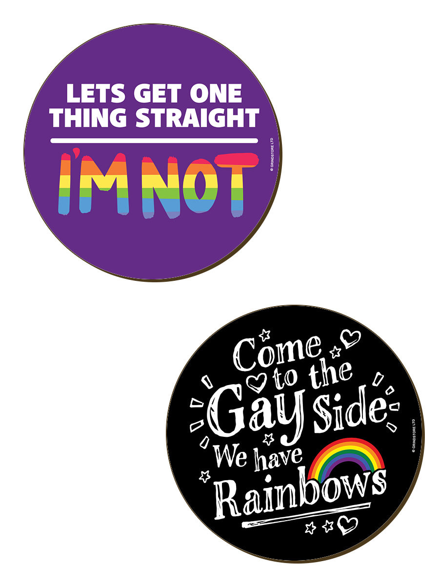 LGBTQ 4 Piece Coaster Set
