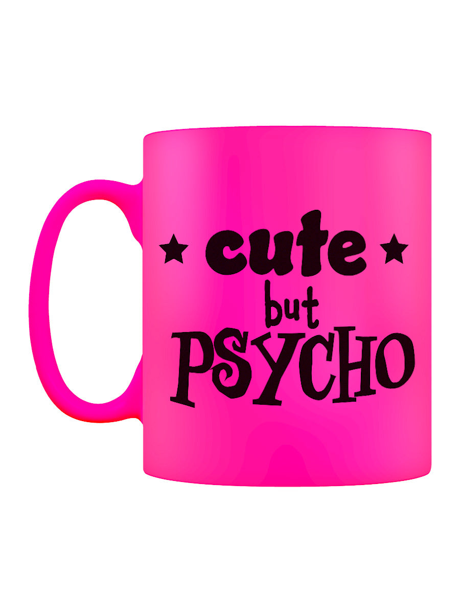 Cute But Psycho Pink Neon Mug