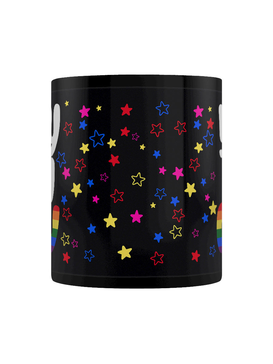 Yay I'm Gay Black Mug