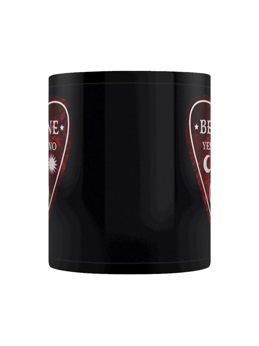 Be Mine Ouija Black Mug