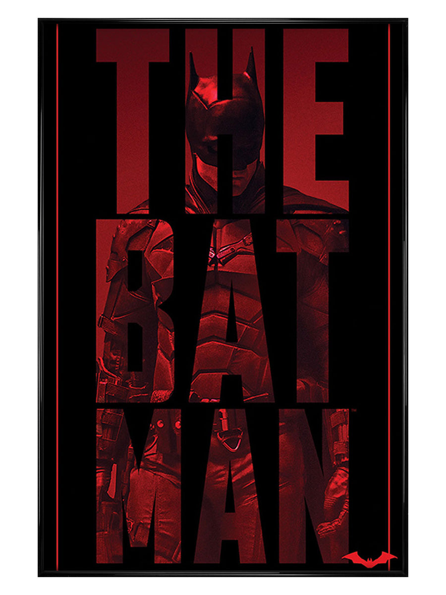 The Batman Type Cut Away Maxi Poster