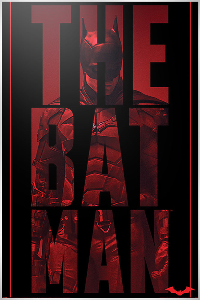 The Batman Type Cut Away Maxi Poster