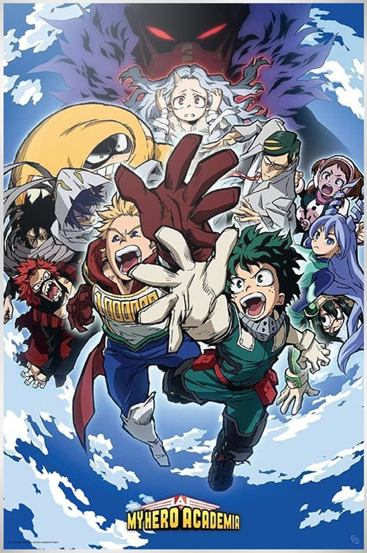 My Hero Academia Eri and Group Maxi Poster