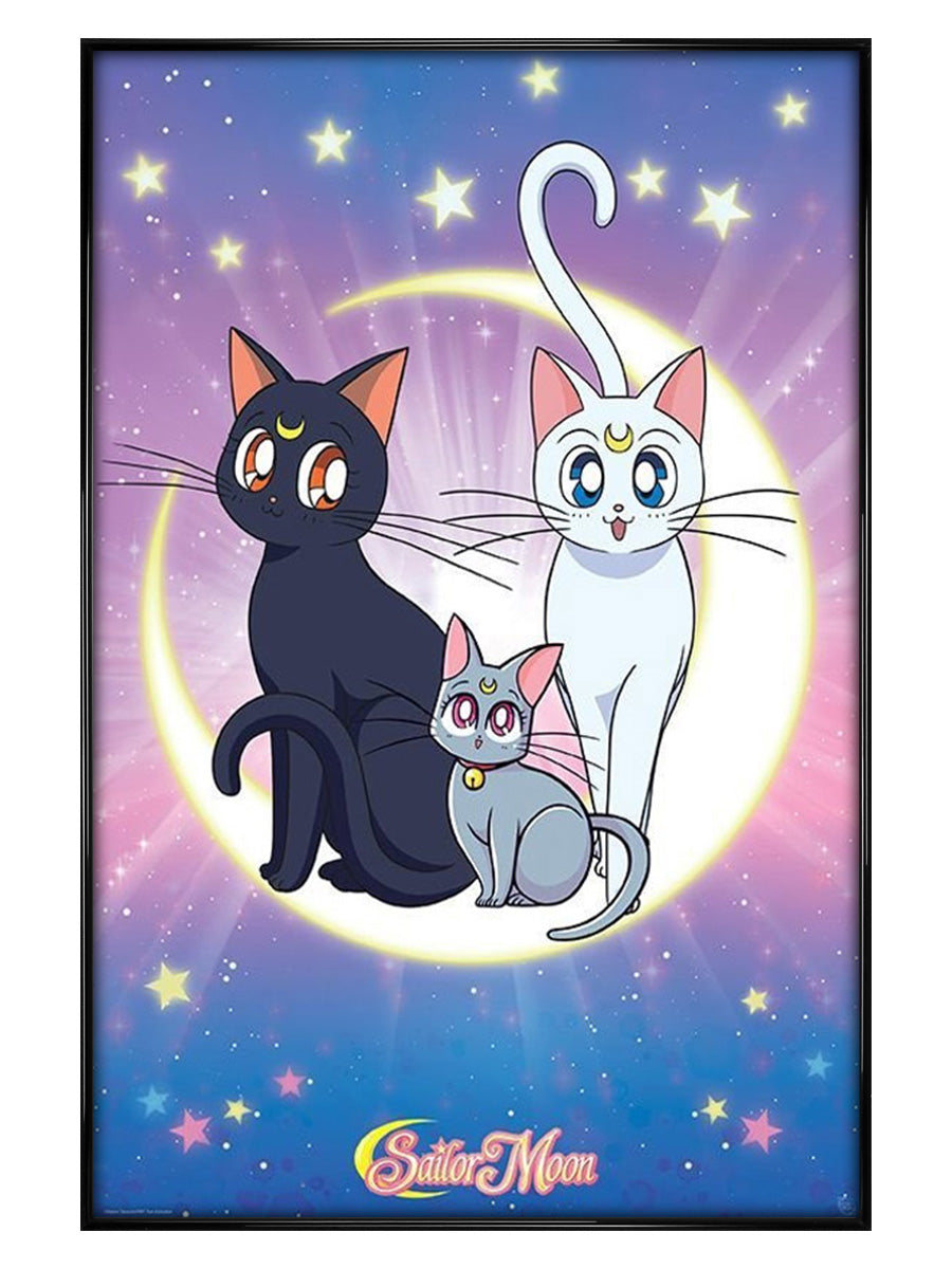 Sailor Moon Luna, Artemis and Diana Maxi Poster