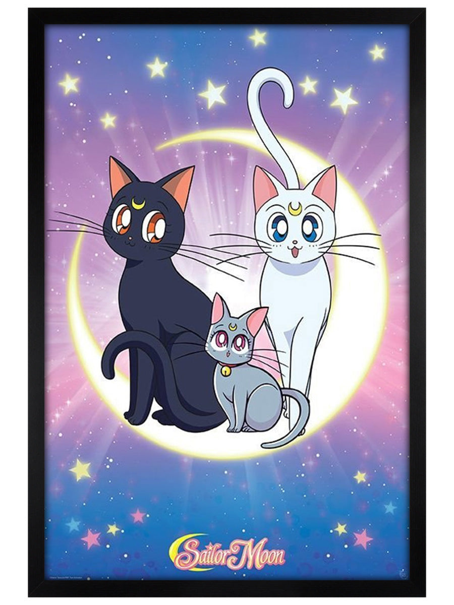 Sailor Moon Luna, Artemis and Diana Maxi Poster