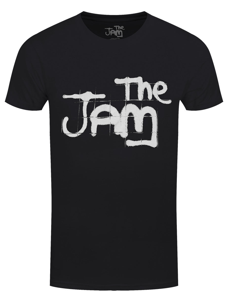 The Jam Spray Logo Men's Black T-Shirt