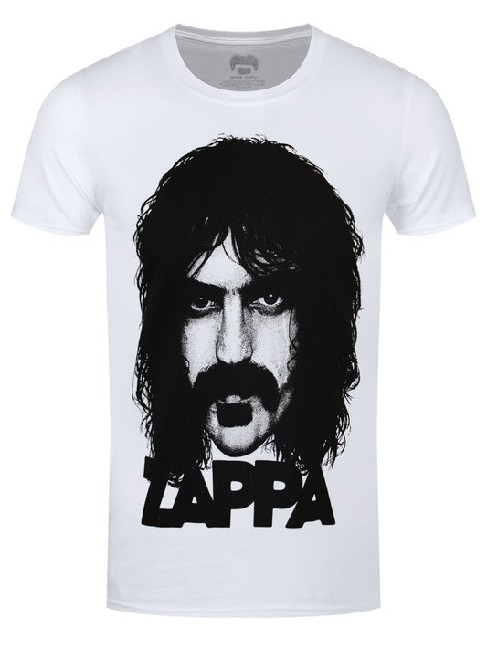 Frank Zappa Big Face Men's White T-Shirt