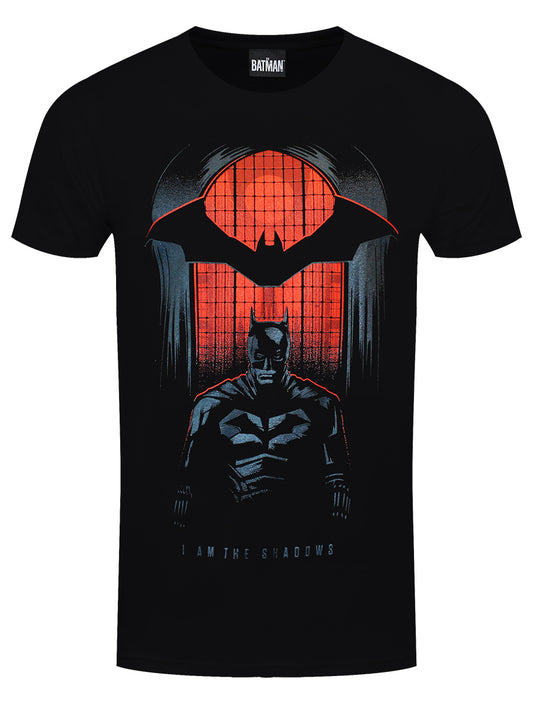 The Batman I Am The Shadows Men's Black T-Shirt