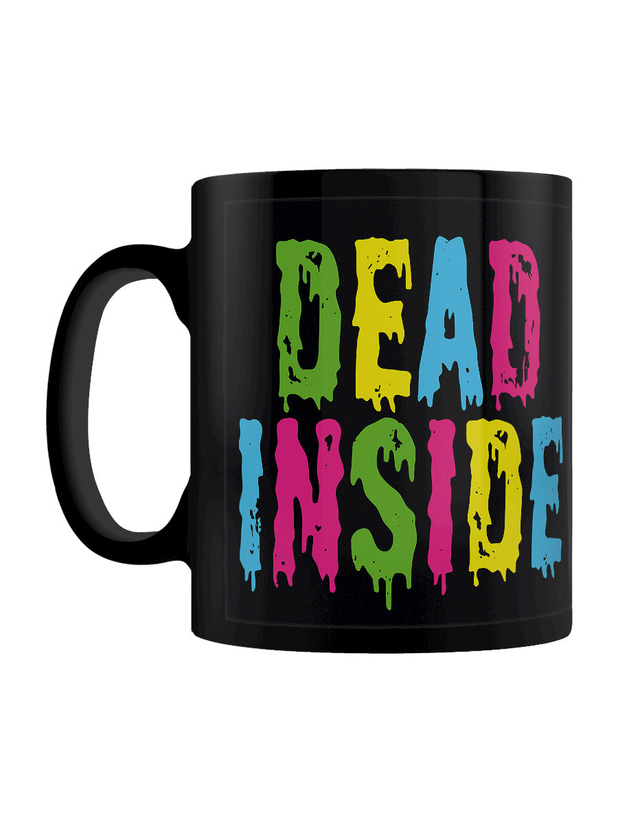 Dead Inside Black Mug