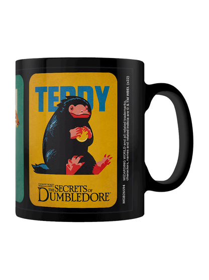 Fantastic Beasts The Secrets of Dumbledore Beast Blocks Black Coffee Mug