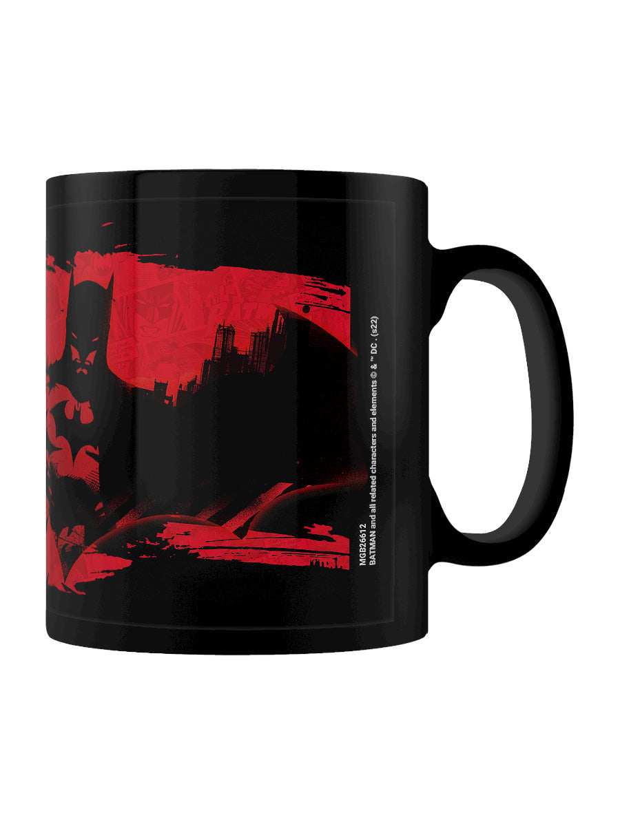 Batman Red Black Coffee Mug