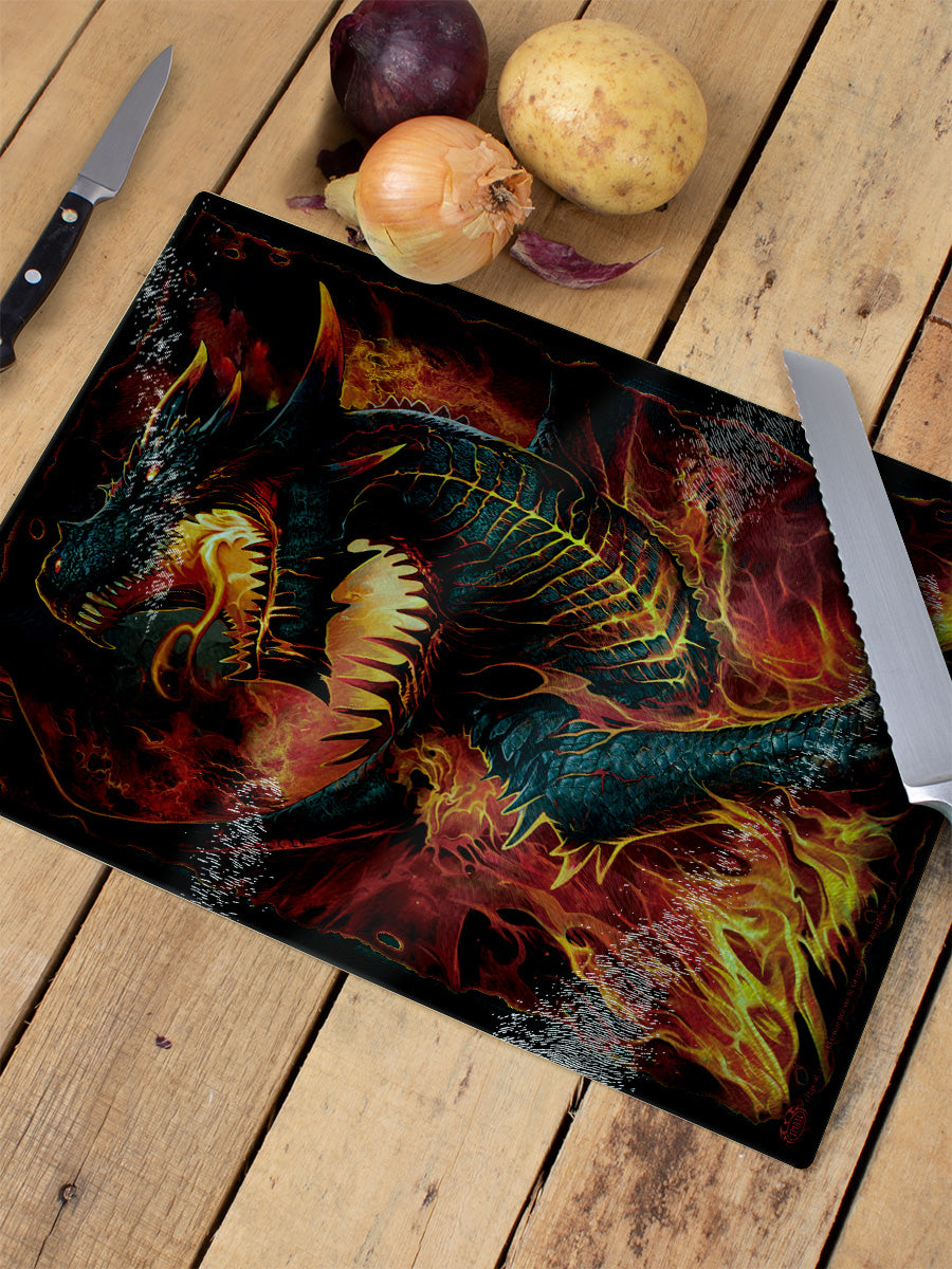 Spiral Draconis Rectangular Chopping Board