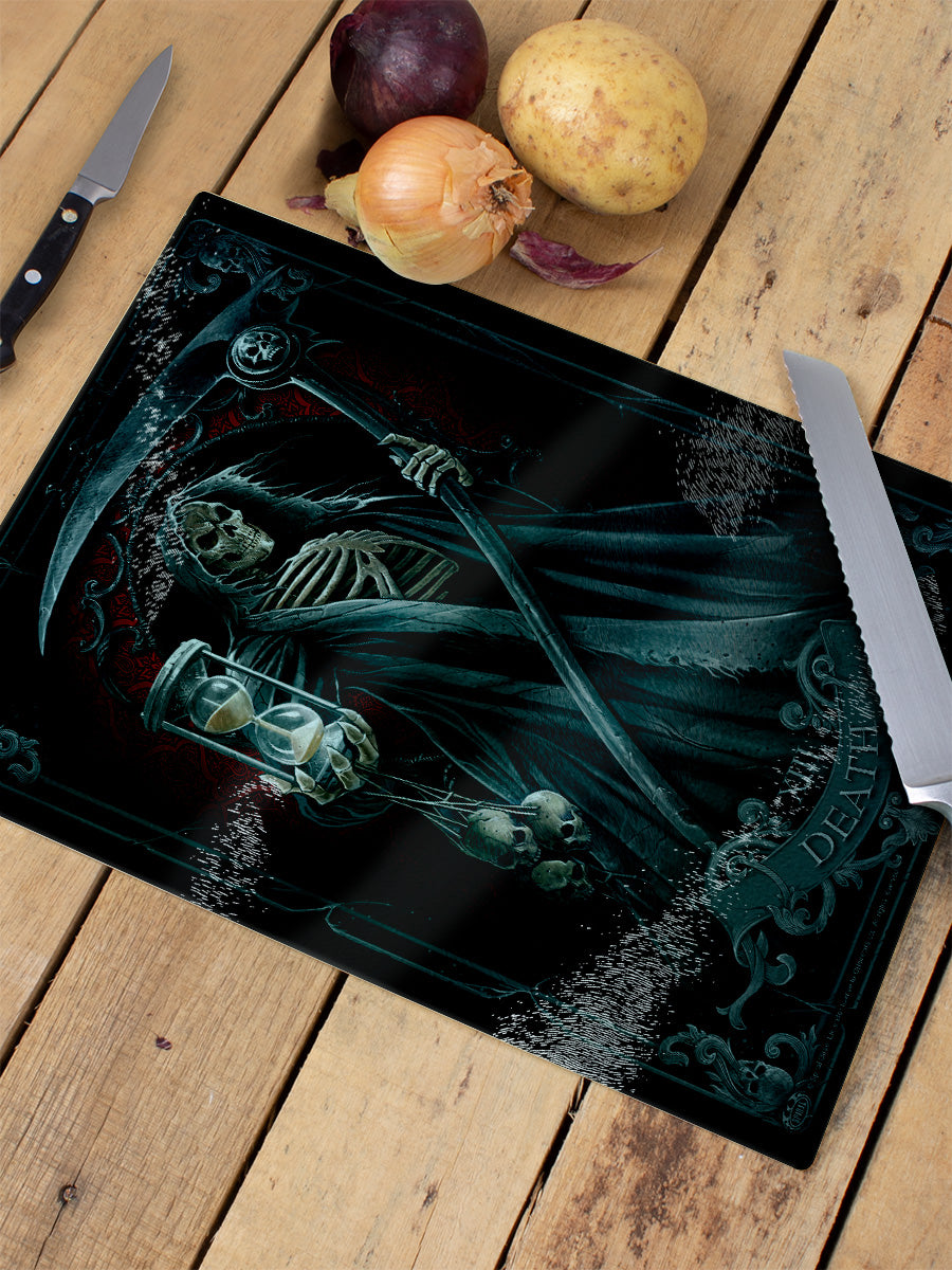 Spiral Death Tarot Rectangular Chopping Board