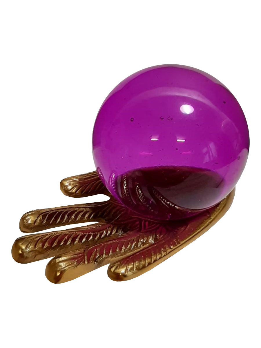 Temerity Jones Spiritual Hand With Pink Crystal Ball