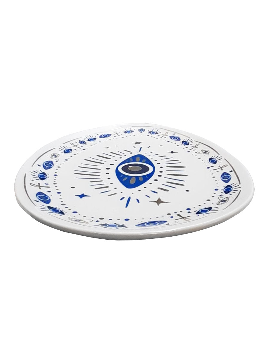 Temerity Jones Blue Evil Eye Trinket Tray