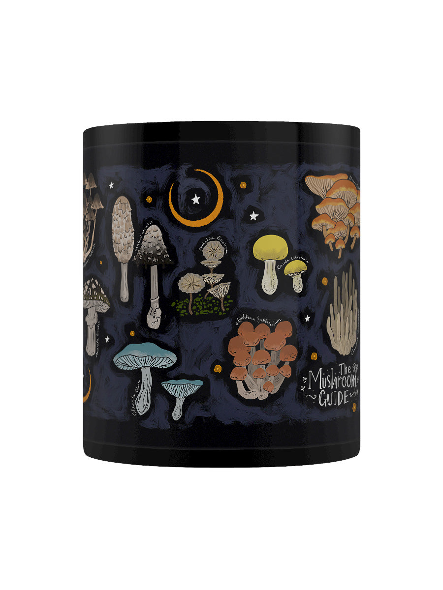 The Mushroom Guide Black Mug